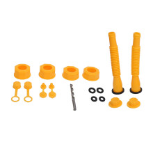 Enhanced Flexibility Gas Spout Nozzle for 1.7-1.82'' Openings 2 Sets