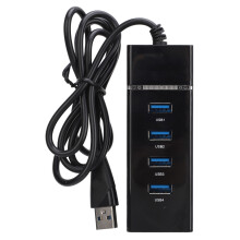 USB 2.0 Hub 4 Port 480Mbps USB Docking Station
