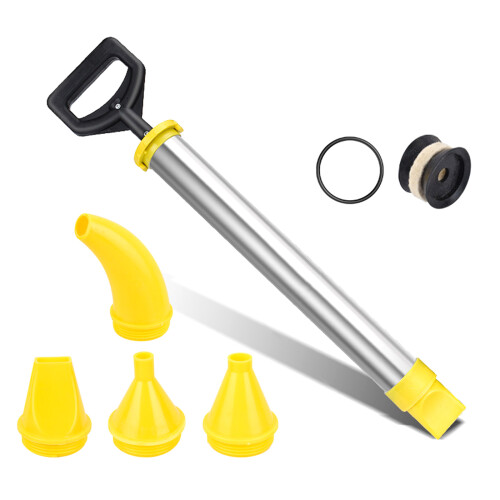 Stainless Steel Mortar Grouting Tool with Nozzles and Spoon for