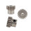 3 pezzi pignone Modulo 0,6 foro Ø3,175 mm 17 denti acciaio 10