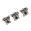 3 pezzi pignone Modulo 0,6 foro Ø3,175 mm 17 denti acciaio 9