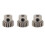 3 pezzi pignone Modulo 0,6 foro Ø3,175 mm 17 denti acciaio 15