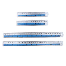 4pcs Professional Steel Straight Edges Ruler for Precise Cutting