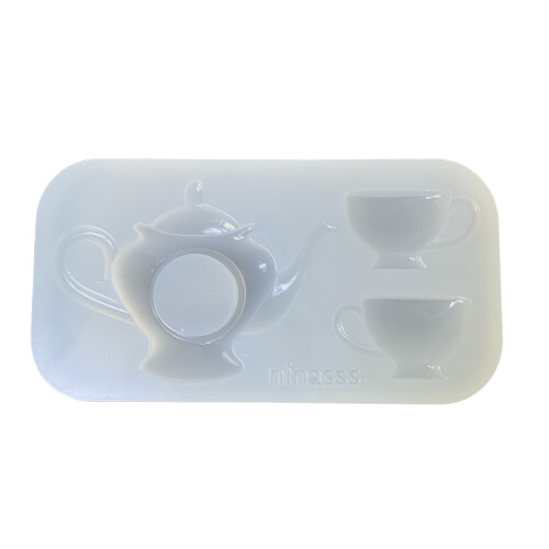 Practical Silicone Mold Liquid Sand Teapot Accessories Mould