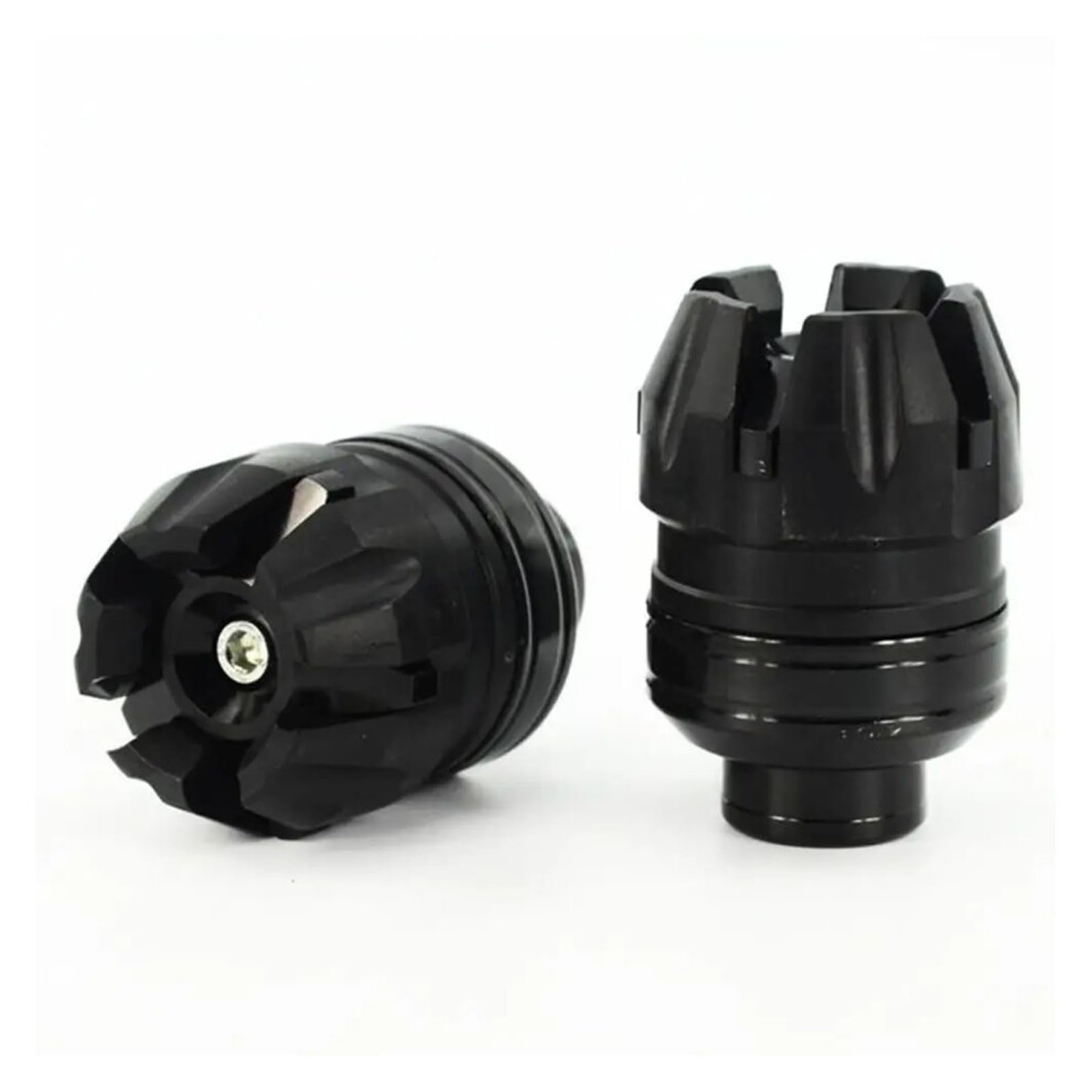 Motorcycle Crash Protector Fork Wheel Slider Frame Protector Anti-Fall For Motocross Bikes Compatible With Most Models Black 6447073614989