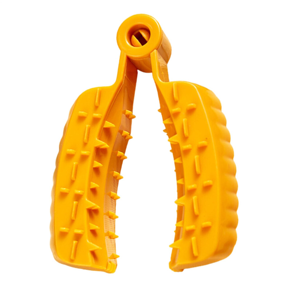 Vegetable Cutting Finger Guard - Yellow Anti-Cut Hand Protector For Safe Slicing And Grating For Beginners 9084446865943