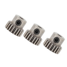 3 piezas M0.6 piñón Ø3.175mm 19 dientes acero
