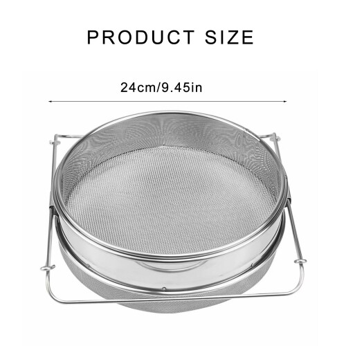 Beekeeper Harvesting Set Honeys Filter Bag Double Sieve Strainer 2