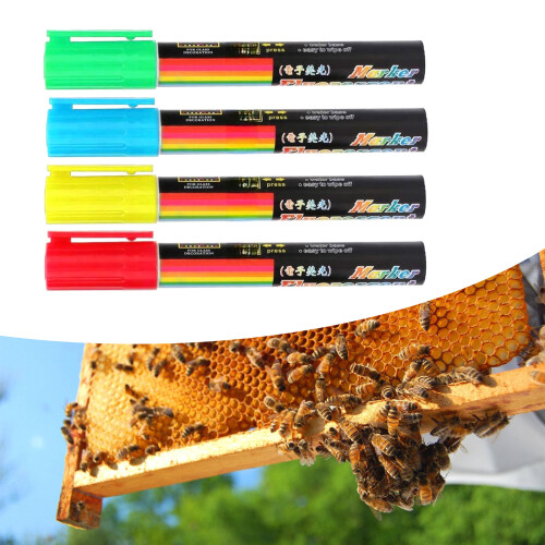 Queen Bees Tracking Marker Pens Beekeeping Tools Queen Bees 1