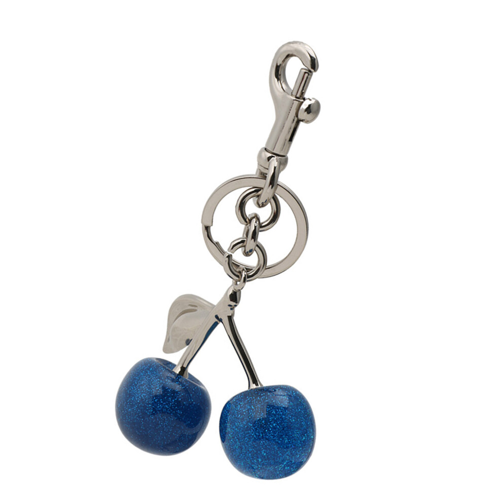 Compact Blue Cherry Key Chain Accessory Easy to Carry Keyrings-image-OPC-PKFC2C6-NEW
