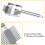 Stainless Steel Honeycomb Fork for Efficient Beekeeping 7
