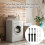 Adjustable Anti Vibration Bars Washing Machine Stabilizer for 5