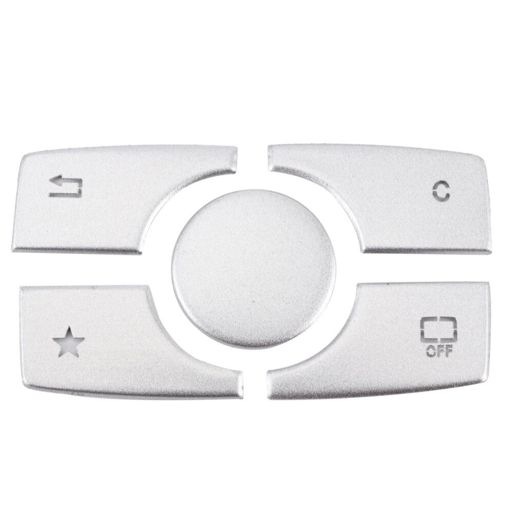 Multimedia Button Cover Trim Aluminum Alloy 8320539118024