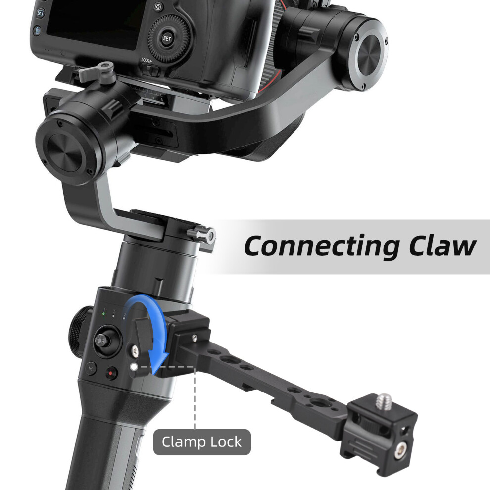 Universal Aluminum Alloy Gimbal Extension Bar For Stabilizers 14Cm Black 8261349000508