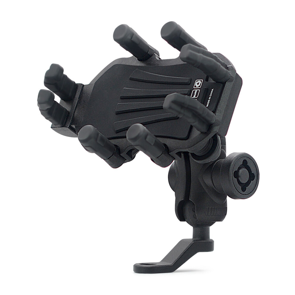 Motorcycle Phone Mount Holder 360 Rotation, Vibration Dampener, Anti-Theft Black 8451349001685