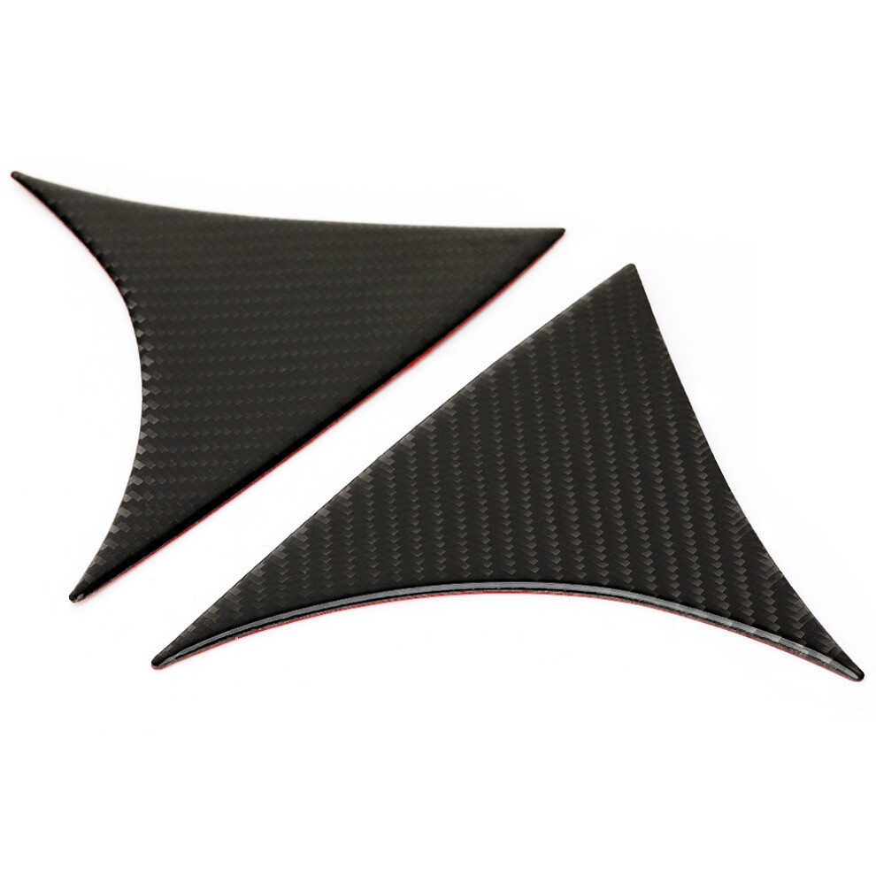 2Pcs Carbon Fiber Rear Window Spoiler Side Wing 8320539118482