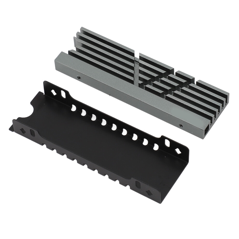 M.2 Nvme 2280 Ssd Heatsink 73X23.8x11mm, Alloy Cooling Gray 7601349002101