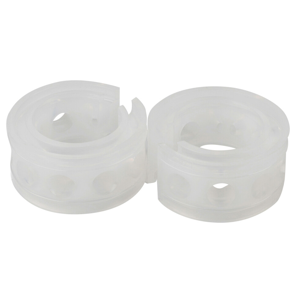 2Pc Transparent Car Shock Absorber Retainer Tpe 8320539118581