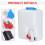 12V Windshield Washer Bottle Kit, Plastic, Size: approx.175mmx125mmx90mm 7