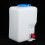 12V Windshield Washer Bottle Kit, Plastic, Size: approx.175mmx125mmx90mm 16