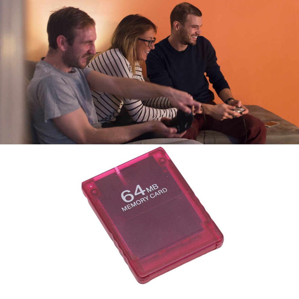 Game Memory Card 64Mb Transparent V1.953 V1.966 For Game Console Red 9401349002617