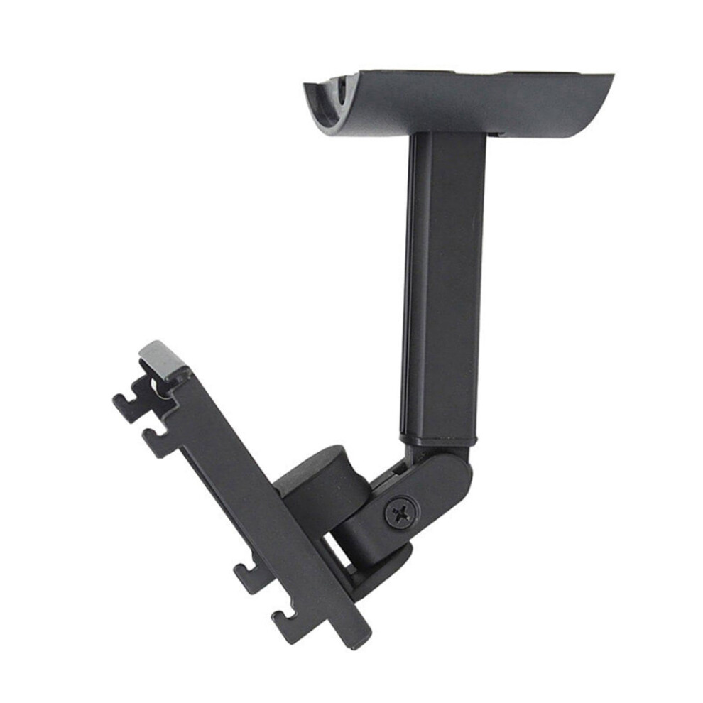 Speaker Wall Mount - Universal Adjustable Speaker Bracket For Surround Sound, Tilt And Swivel, Wall And Ceiling Compatible Black 9016109795007