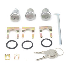 Door Lock Cylinder and Key Fits for Chevrolet