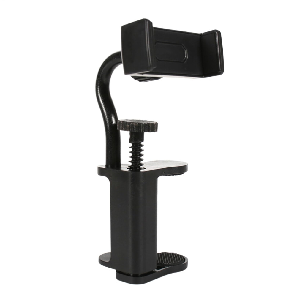 Guitar Shaped Phone Holder - Adjustable Clamp For Smartphones, Clip-On Stand For Streaming, Recording, And Reading 9016109795120