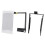 Hard Disk Mounting Bracket PVC Easy to Install SSD 2