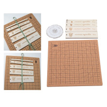 Reusable Macrame Board 11.8x11.8in with Pins & Rulers for Home Crafting