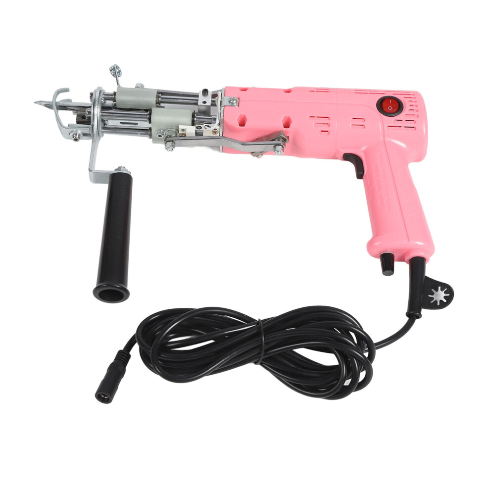 Professional Carpet Tufting Tool 2-in-1 DIY Kit, Metal & Beech, 35x17cm-image-OPC-PKFCF2V-NEW