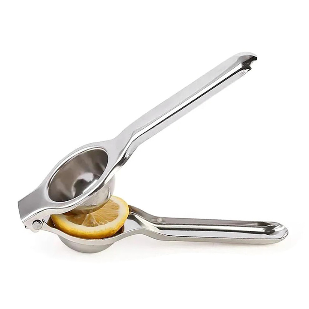Large Stainless Steel Hand Fruit Juicer - 20cm, 5cm Diameter-image-OPC-PKFCF9S-NEW