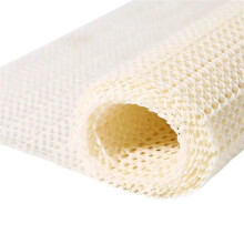 Carpet Gripper Underlay Anti Slip Rug Underlay 50CMx50CM PVC Net Cloth Beige White 2PCS Household Carpet Mat