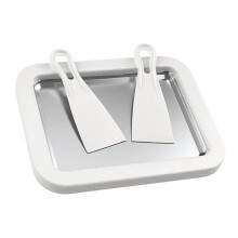Aluminiumlegierung Rollen-Eismaschine mit 2 Spachteln - DIY-Kaltplatte