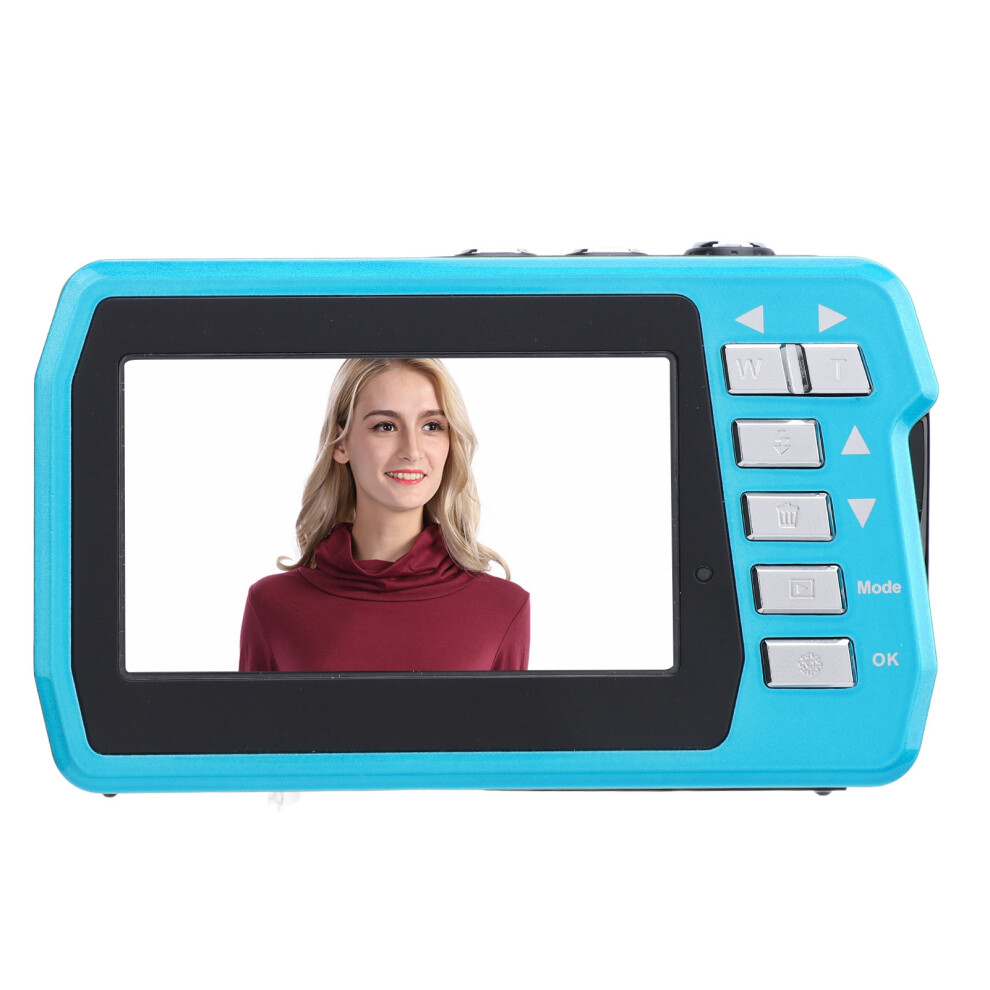 4K Underwater Camera 56Mp, 16X Zoom, 1700Mah Dual Screen Waterproof 10Ft 9301349005444