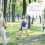 4 Player Badminton Set with Rackets Poles Net 5