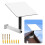 for Starlink Mount White Stainless Steel Double 11
