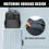 Multifunction Stroller Storage Bag Travel Backpack for Parents, Water Resistant, Multiple Compartments, Durable Design 5