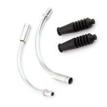 110 Degrees Folding Bike Brake Pipe for Mountain Bikes, Durable Bicycle Accessories, Compatible Design