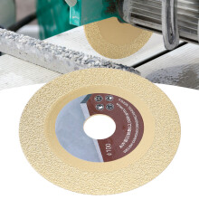 100mm 60 Mesh Titanium-Brased Diamantsägeblatt für Marmor, Beton, Keramik