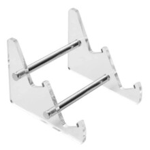 Keyboard Stands 3-Tier Display Stand for Mechanical Keyboards, Transparent Super Thick Acrylic Frame, Adjustable Height