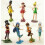 7 Pcs/set Clochette Clochette Fée Stand Action Figures Xma 1