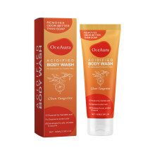 Gel Douche Parfum Orange - Nettoie, Parfume et Adoucit la Peau - Senteur Fraîche et Durable