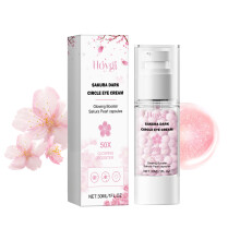 Crème Contour des Yeux Cerise - Atténue Cernes, Poches et Teint Terne - Hydratante et Lumineuse