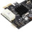 PCIe to PS/2 Adapter Card MCS9990CV Chip Built in 15