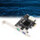 PCIe to PS/2 Adapter Card MCS9990CV Chip Built in 11