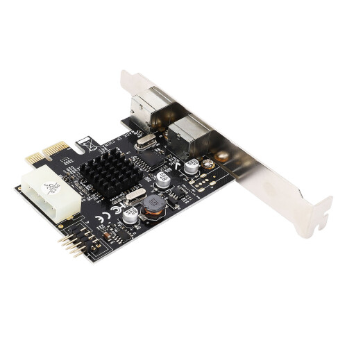 PCIe to PS/2 Adapter Card MCS9990CV Chip Built in 1