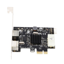 PCIe to PS/2 Adapter Card MCS9990CV Chip Built in