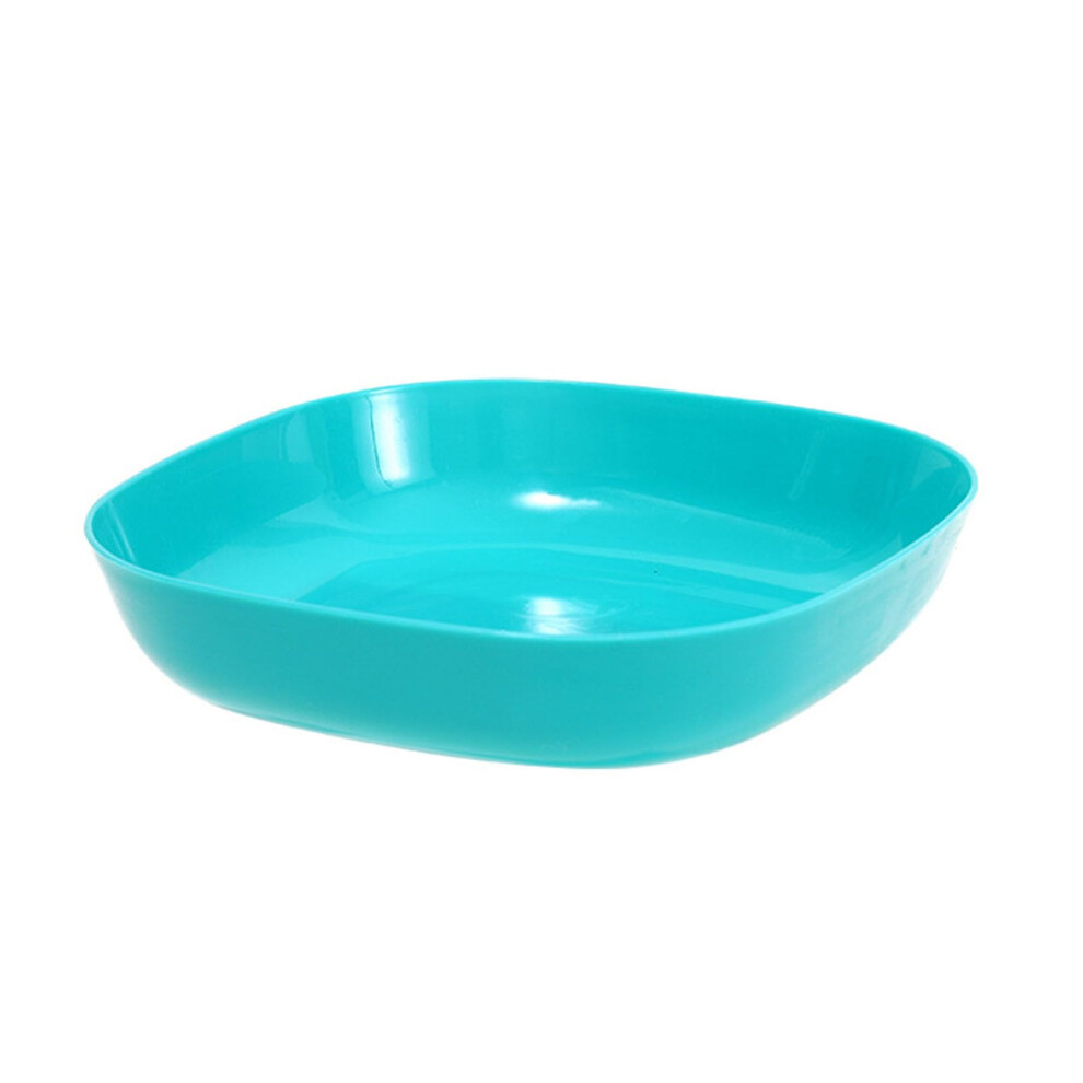 Bone Plate Multipurpose Green Plastic Dish for Snacks, Desserts, Fruits, and Cakes - Dining Table Servingware-image-OPC-PKFCGWY-NEW
