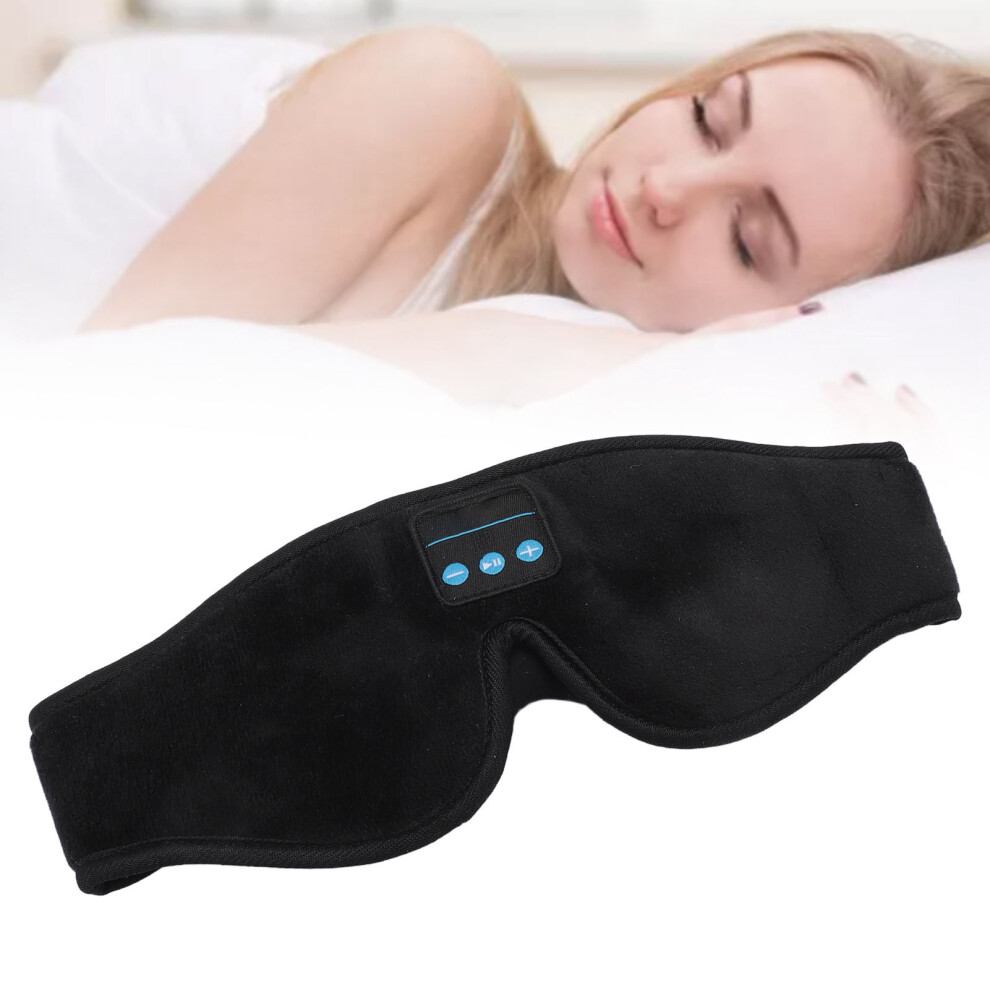 Multifunctional Velvet Sleep Mask With Bluetooth Headphones, Wireless 200Mah Battery 4691349010353